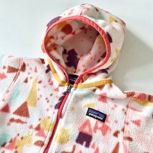 Patagonia Girls Printed Synchilla Fleece Jacket